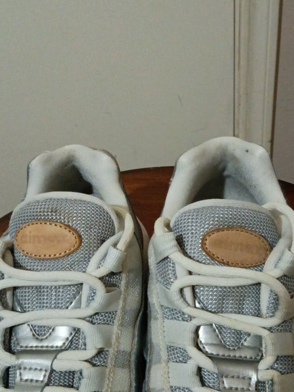 Nike Air Max 95 Se Prm Pure Platinum Silver Women's Shoes AH8697-002 Size 8 - Picture 6 of 13